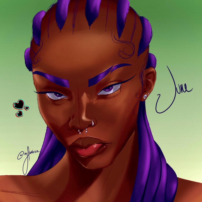 My original character: June